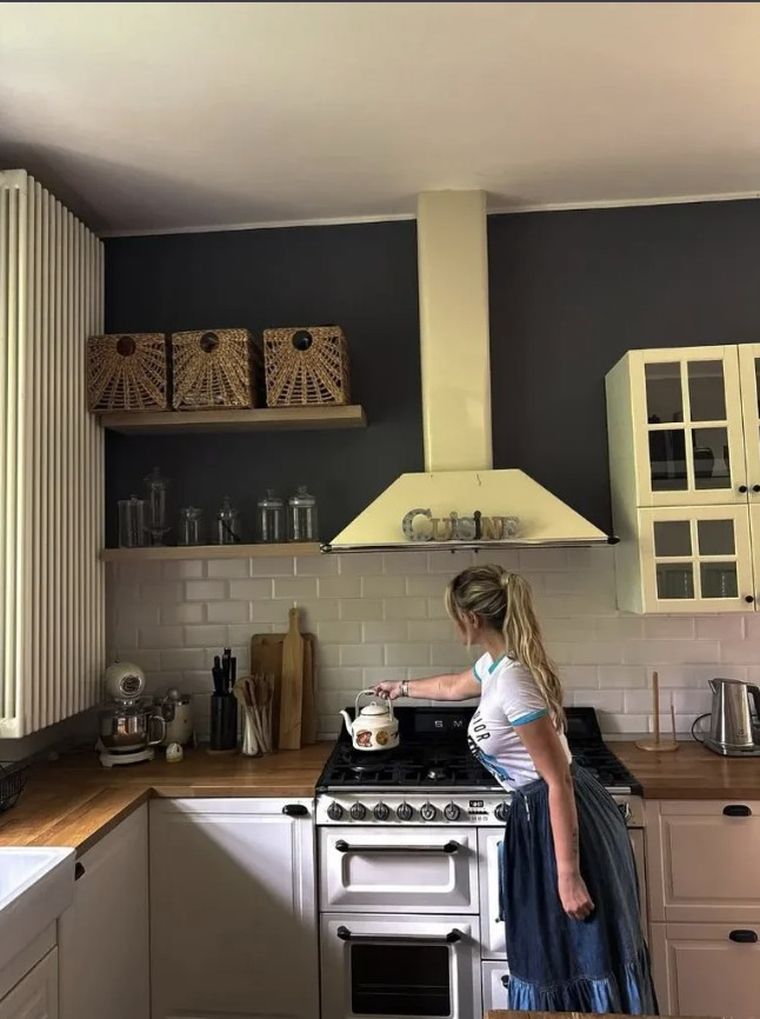 Wanda Nara mostró detalles de su casa de Milán. Foto: @wanda_nara Wanda Nara mostró detalles de su casa de Milán. Foto: @wanda_nara