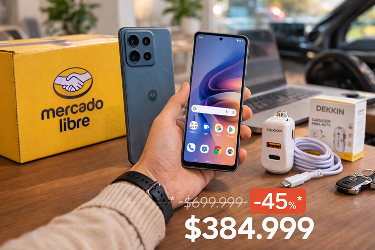 El combo cuesta $384.999, tiene 45% de descuento e incluye financiación en hasta seis cuotas. El combo cuesta $384.999, tiene 45% de descuento e incluye financiación en hasta seis cuotas.
