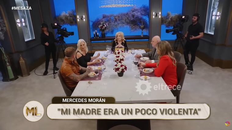 Mercedes Morán contó su fuerte historia. Mercedes Morán contó su fuerte historia.