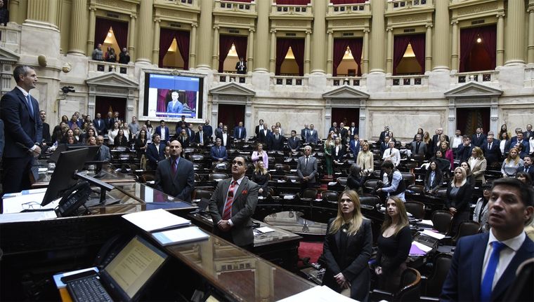 La actividad intensa se retomará en agosto, después del receso. Foto: Prensa Diputados