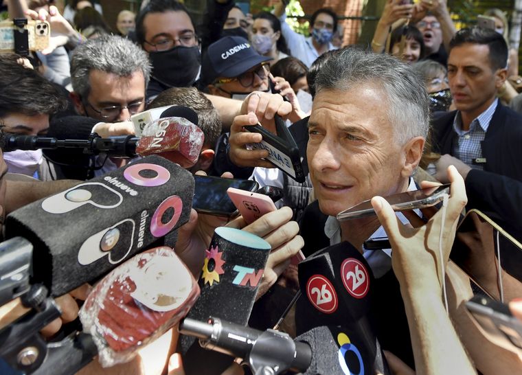 Mauricio Macri se refirió al voto de Javier Milei en la media sanción de Ganancias Foto: Noticias Argentinas