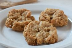 Cookies de avena y manzana sin azúcar Foto: recetasderechupete.com
