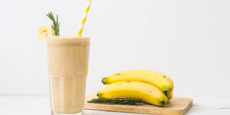 Licuado de banana Foto: Shutterstock