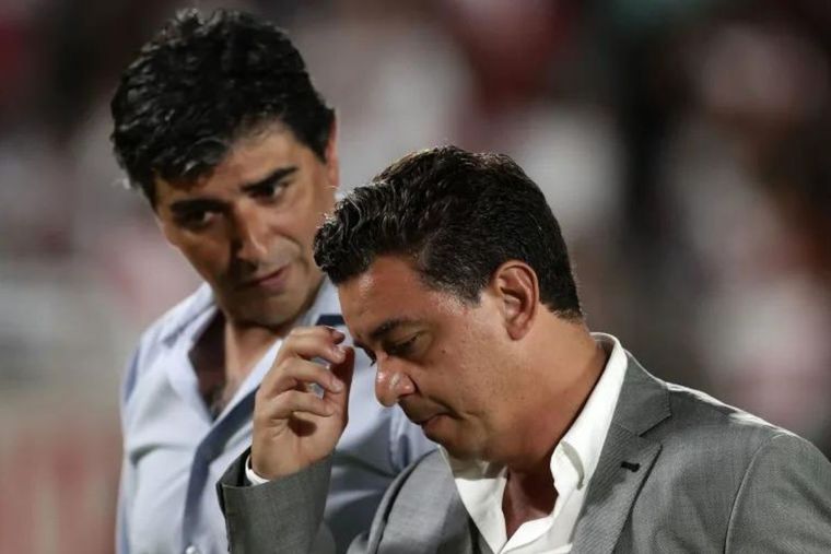 El cuerpo técnico de River no tiene clara la continuidad de Gallardo en su puesto.