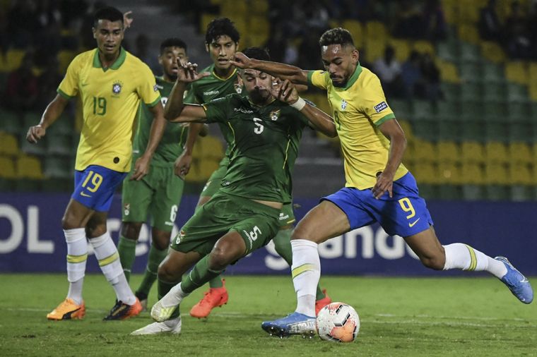 Brasil Bolivia Foto: @CONMEBOL
