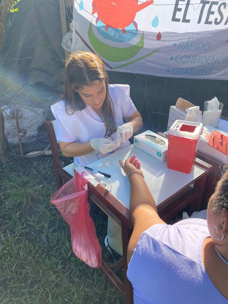 Medicos en acción solidaria. Foto: MRUH.