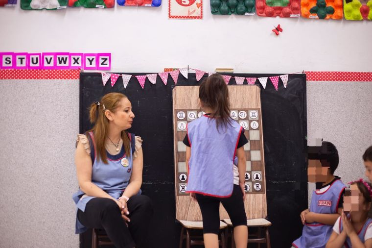 El cambio de diseño curricular de nivel inicial refuerza matemática y lengua como contenidos primordiales. Foto: Ministerio de Educación