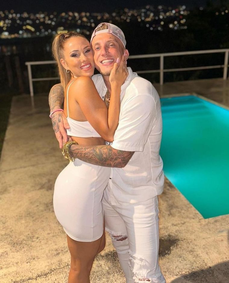 La pareja tiene una hija en común llamada Abril Foto: Instagram Elpolaco.