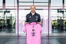 El Jefecito desembarcó en Estados Unidos y visitó el Chase Stadium de Miami. Foto: @InterMiamiCF El Jefecito desembarcó en Estados Unidos y visitó el Chase Stadium de Miami. Foto: @InterMiamiCF
