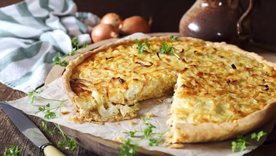 Cómo preparar la receta de tarta de cebolla. Cómo preparar la receta de tarta de cebolla.