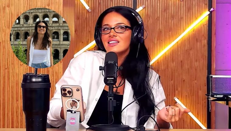 Oriana Sabatini habló sobre su tía Gabriela. Foto: Captura de pantalla/ Youtube: OLGA/ Instagram: @sabatinigaby