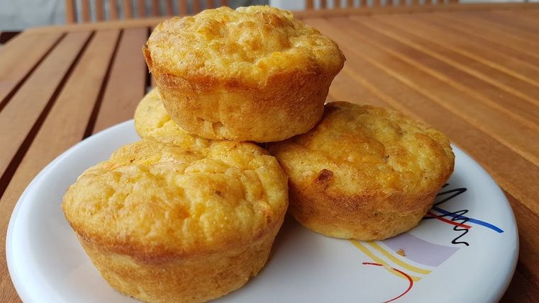 La receta de muffins salados más rica. La receta de muffins salados más rica.