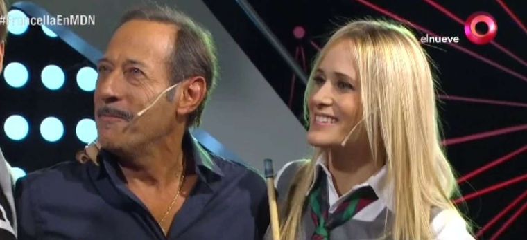 Guillermo Francella y Julieta Prandi. Foto: tn.com.ar