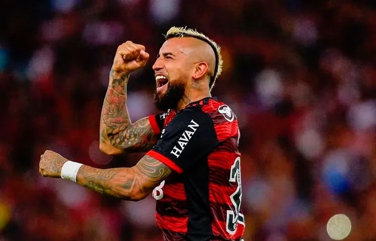 Arturo Vidal El chileno y una frase que agranda al Flamengo.