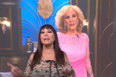 Mirtha Legrand visitó la casa de Moria Casán