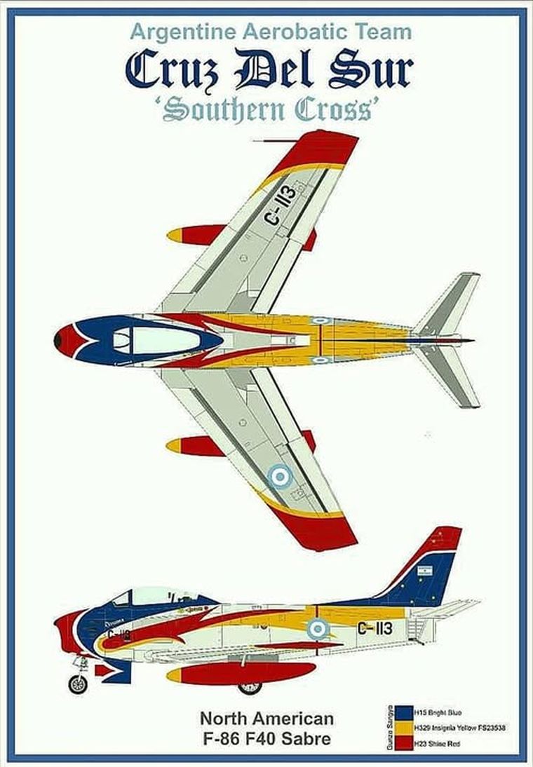 En Mendoza nació la Escuadrilla Cruz del Sur, el equipo acrobático más emblemático de la Fuerza Aérea.