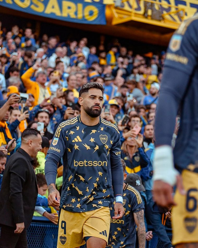 Milton Giménez salió lesionado tras el duelo ante Belgrano. Foto: @miltoon_gimenez