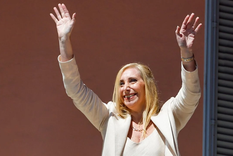 Karina Milei haría constelaciones con caballos en Mendoza. Foto: Archivo