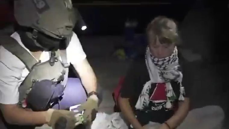 La detención de Greta Thunberg