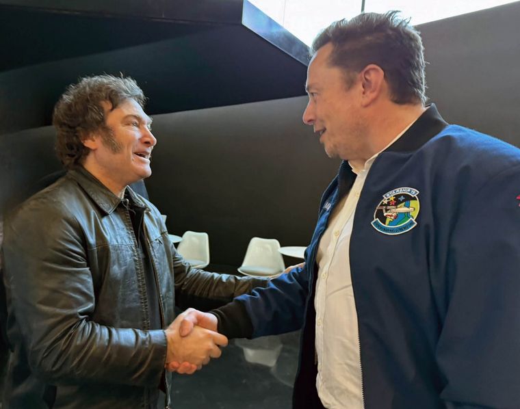 Elon Musk y un nuevo guiño para Javier Milei Foto: Noticias Argentinas