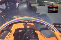 video: tremendo accidente en el inicio del gp de la toscana