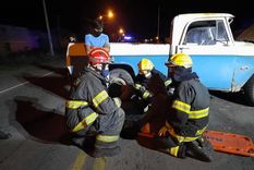 Los Bomberos Voluntarios no son esenciales para la vacunación contra el coronavirus Foto: Prensa Bomberos Voluntarios Maipú