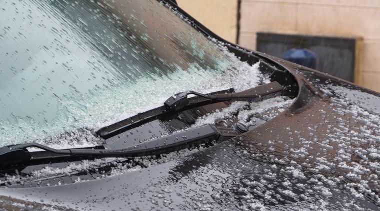 Las tormentas podrían estar acompañadas de ocasional caída de granizo Foto: Shutterstock