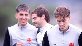 Alan Lescano, Santiago Sosa y Facundo Colidio, tres de los más reciente fichajes argentinos en el Brasileirao.