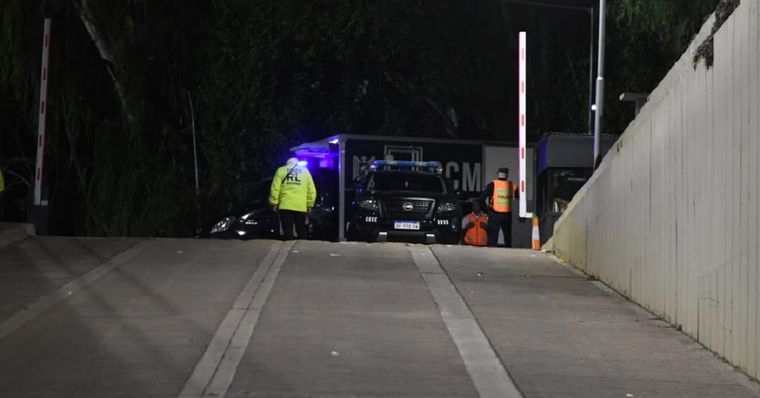 Operativo en el Malvinas por la muerte de un inspector de la AFA.