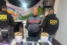 El pastor en el momento de su detención Foto: NA