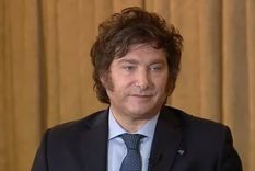 Javier Milei sostuvo que los manifestantes afines a Sergio Massa tiraron “huevos, piedras y botellas rotas” contra sus simpatizantes Foto: Captura de pantalla LN+