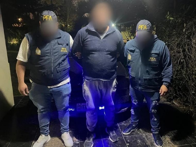 El hombre era buscado por la justicia estadounidense y fue detenido en Buenos Aires Foto: NA