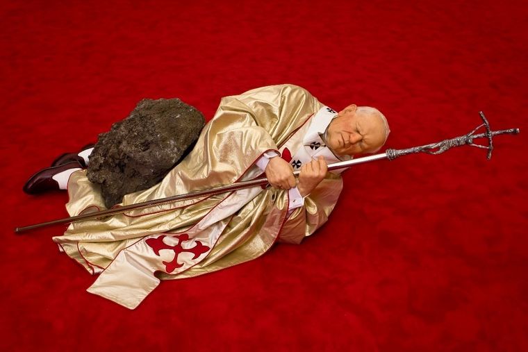 Maurizio Cattelan, La Nona Ora, 1999. Pinault Collection  Foto: Gentileza