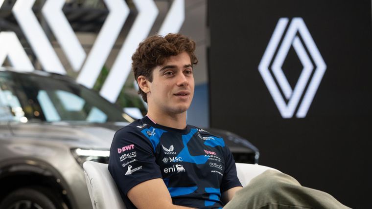 Franco Colapinto habló sobre las pruebas en el simulador de Alpine. Franco Colapinto habló sobre las pruebas en el simulador de Alpine.