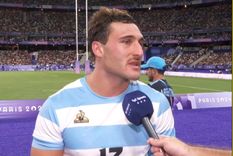 El mendocino convirtió un try ante Francia. Foto: Captura