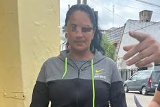 Detención de la mujer que alentó la toma de tierras Foto: NA Detención de la mujer que alentó la toma de tierras Foto: NA