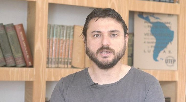 Juan Grabois no ahorró críticas contra Verbitsky. Foto: Twitter (@JuanGrabois)