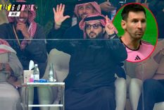 El jeque Turki Al Sheikh se burló de Messi cuando ingresó a jugar los últimos minutos del amistoso que Inter Miami ya perdía por 6 a 0 ante Al-Nassr Foto: Captura BeIN Sports