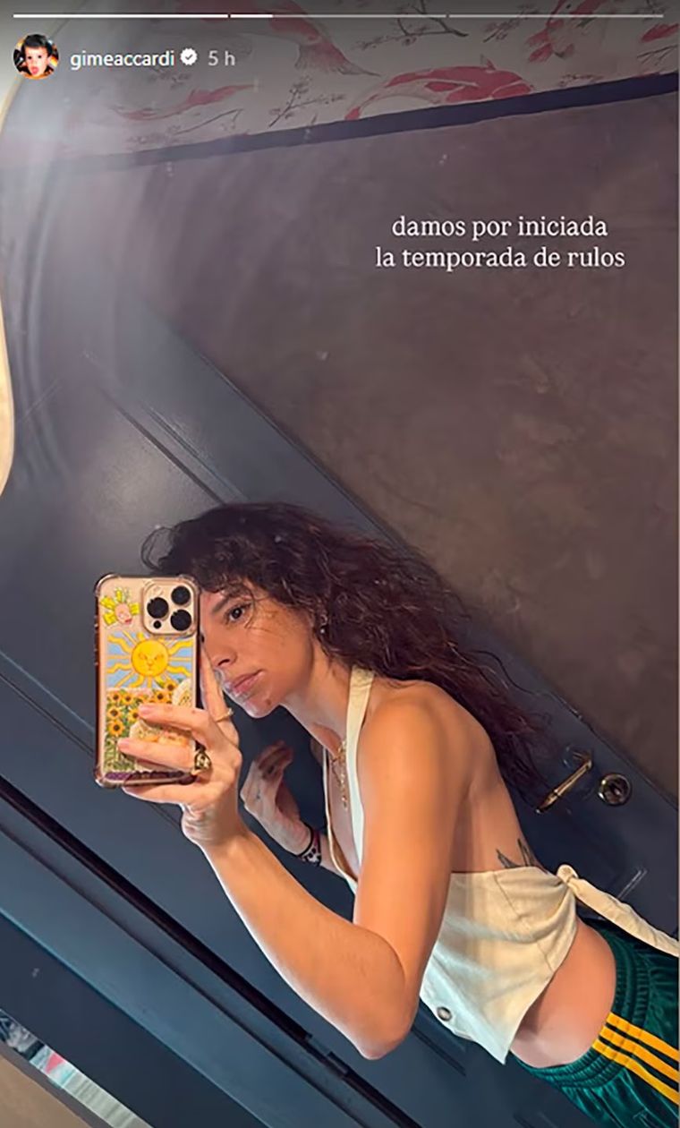 Tras la separación, Gimena Accardi apostó a un cambio de look. Tras la separación, Gimena Accardi apostó a un cambio de look.