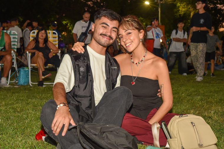 Gastón Ojeda y Gisela Cantaloube. Gastón Ojeda y Gisela Cantaloube.