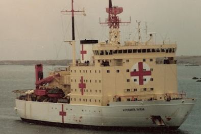 MDZol | El buque hospital Almirante Irízar. Foto: Gentileza
