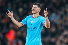 Julián Álvarez sostiene su buen momento en el City. Julián Álvarez sostiene su buen momento en el City.