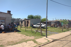 El hombre recibió un balazo y cayó en la puerta de su casa Foto: El Tiempo de Pergamino