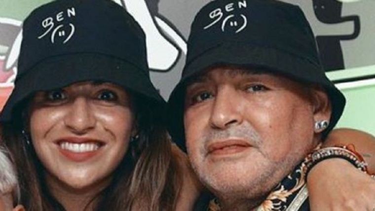 Gianinna y Diego Maradona
