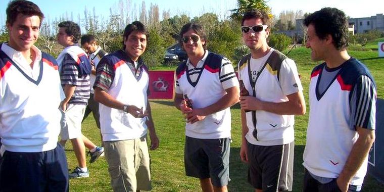 Inda Manso, Seba Gonzalez, Diego Pérez Cuvit, Martín Artigas y Javier Isole. Foto: Gentileza