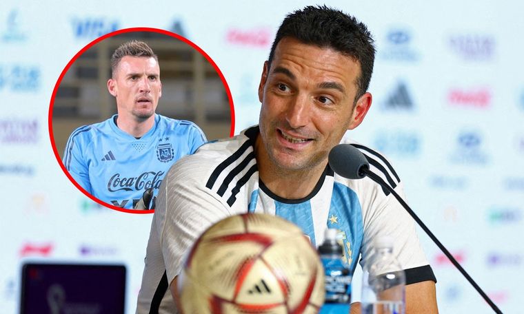 Lionel Scaloni no convocó a Armani a la Selección argentina.