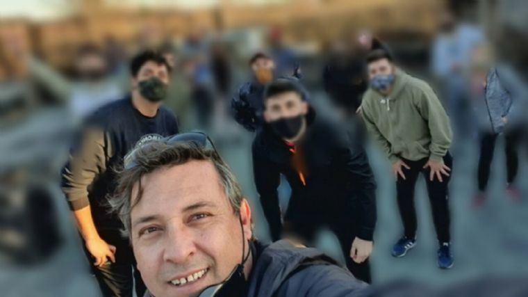 Villegas postea frecuentemente en las redes