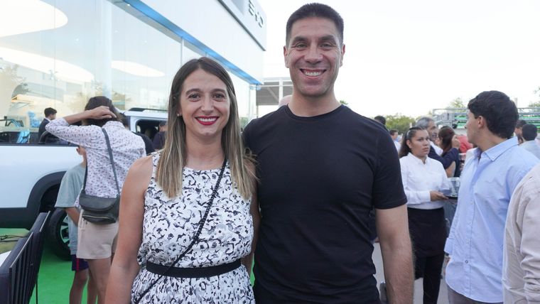 Facundo Correa Llano y Macarena D’Ambrogio. Facundo Correa Llano y Macarena D’Ambrogio.