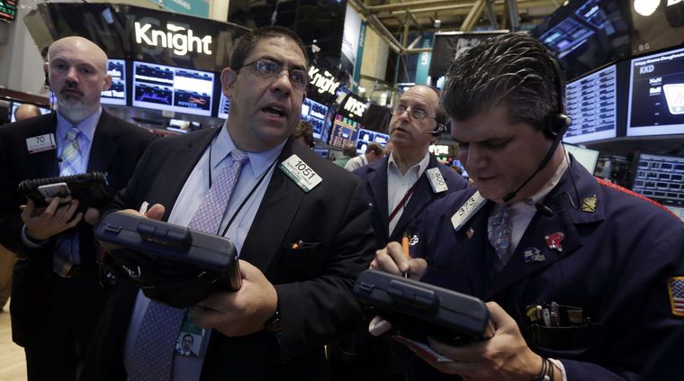 En Wall Street hubo subas de acciones. Foto: ap