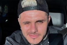 El futbolista salió con los tapones de punta. Foto: Instagram/ @mauroicardi. 